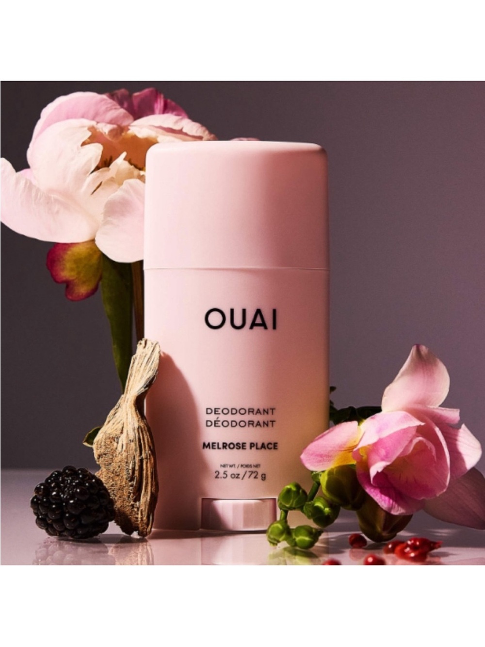 OUAI Melrose Place Deodorant 2.5 oz / 72 g Scented Everyday Protection New